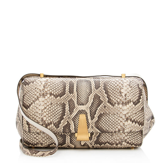 Luxury Bottega Veneta Python Angle Shoulder Bag (SHF-19145)