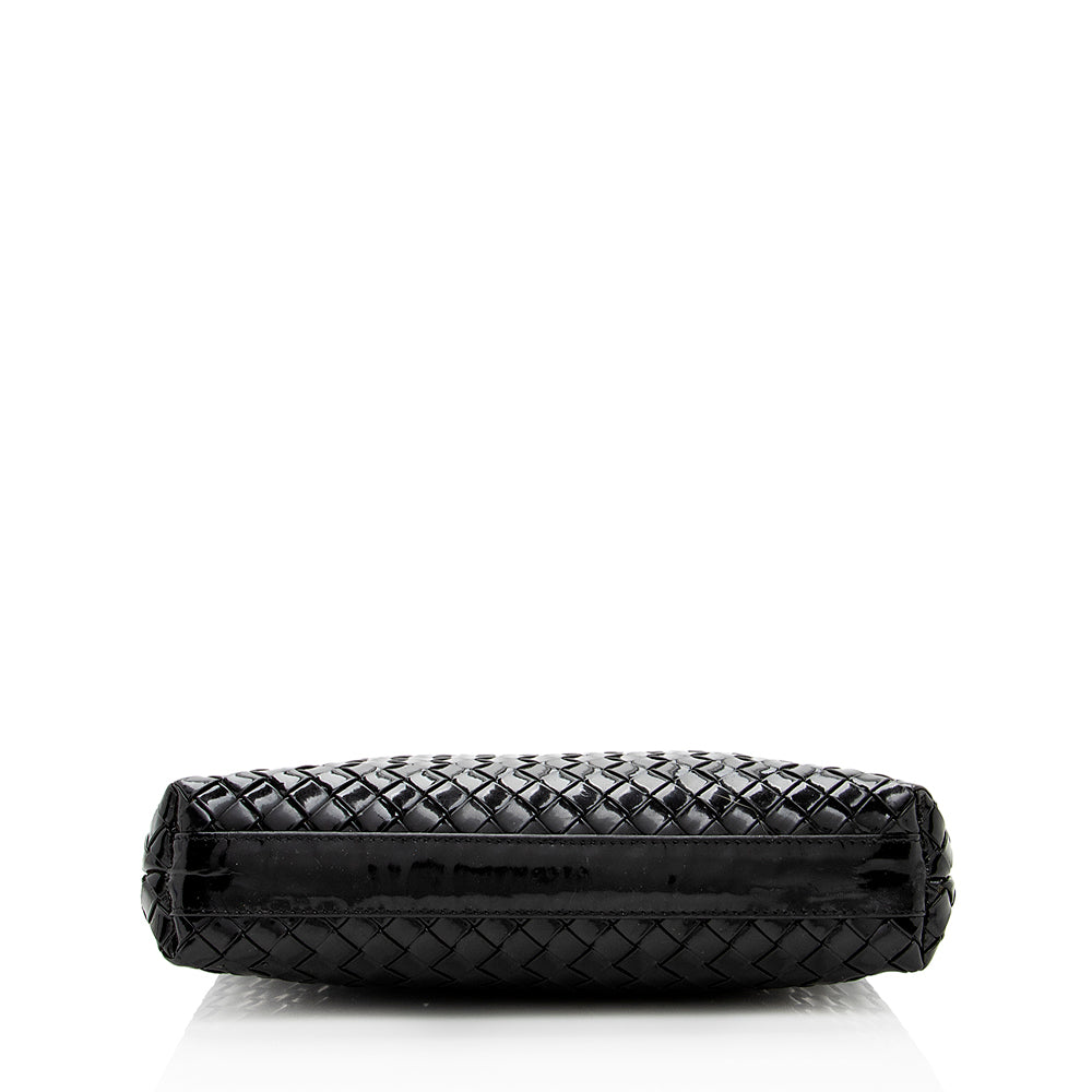 Luxury Bottega Veneta Vintage Intercciato Nappa Chain Shoulder Bag (SHF-18301)