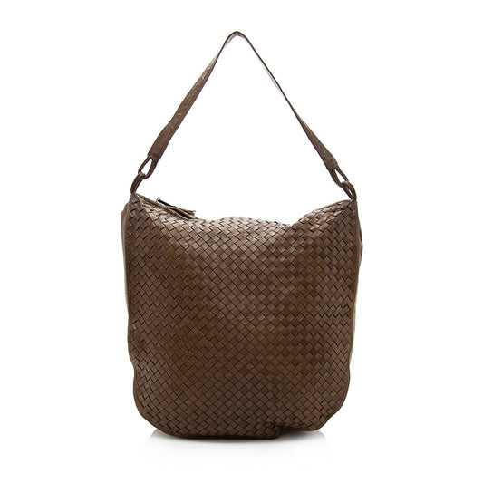 Luxury Bottega Veneta Vintage Intrecciato Nappa Crossbody Bag - FINAL SALE (SHF-17600)