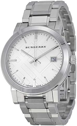 BURBERRY 38MM STAINLESS STEEL UNISEX WATCH