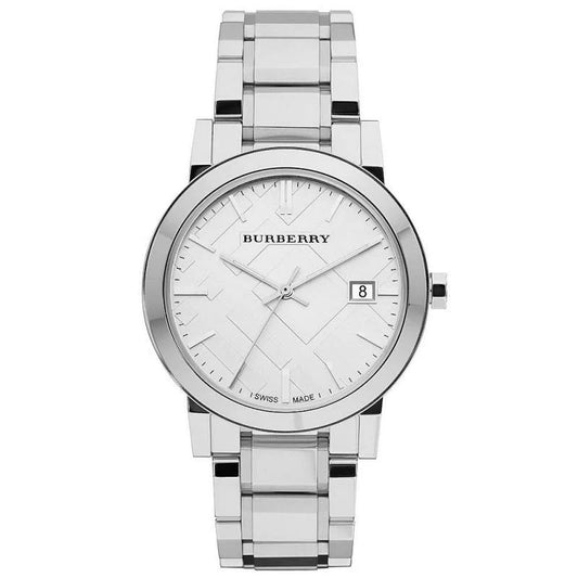 BURBERRY 38MM STAINLESS STEEL UNISEX WATCH
