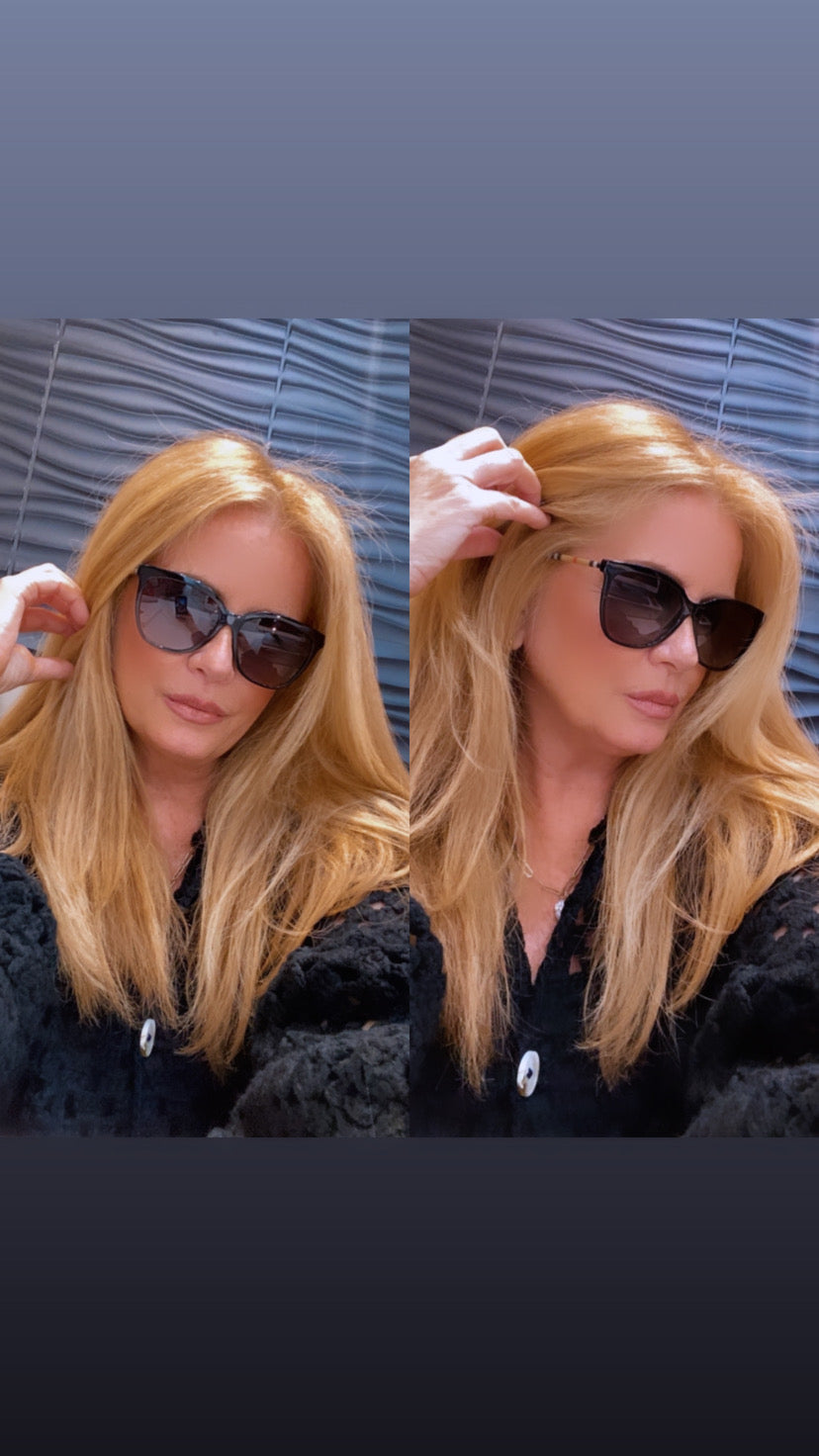 BURBERRY CLARE BE4308 POLARIZED GRADIENT SUNGLASSES