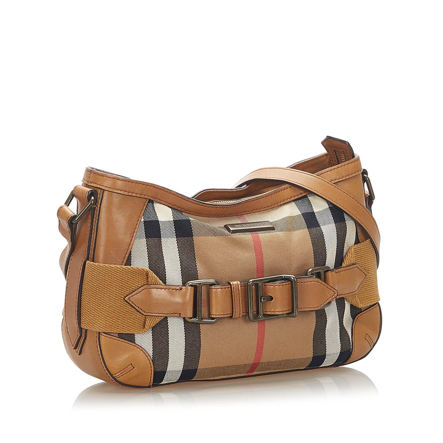 Burberry House Check Canvas Crossbody Bag (SHG-17450)