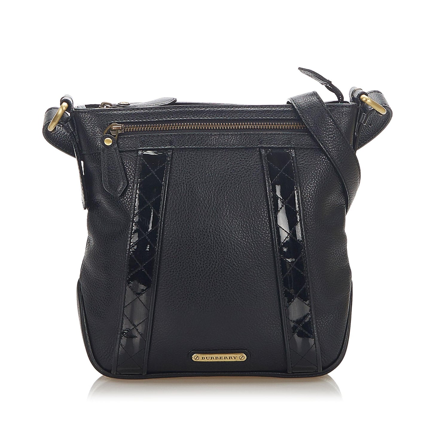 Burberry Leather Crossbody Bag (SHG-17853)