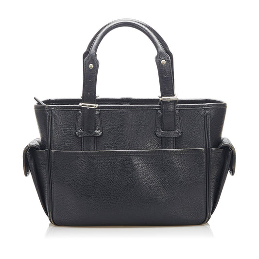 Burberry Leather Handbag (SHG-16515)