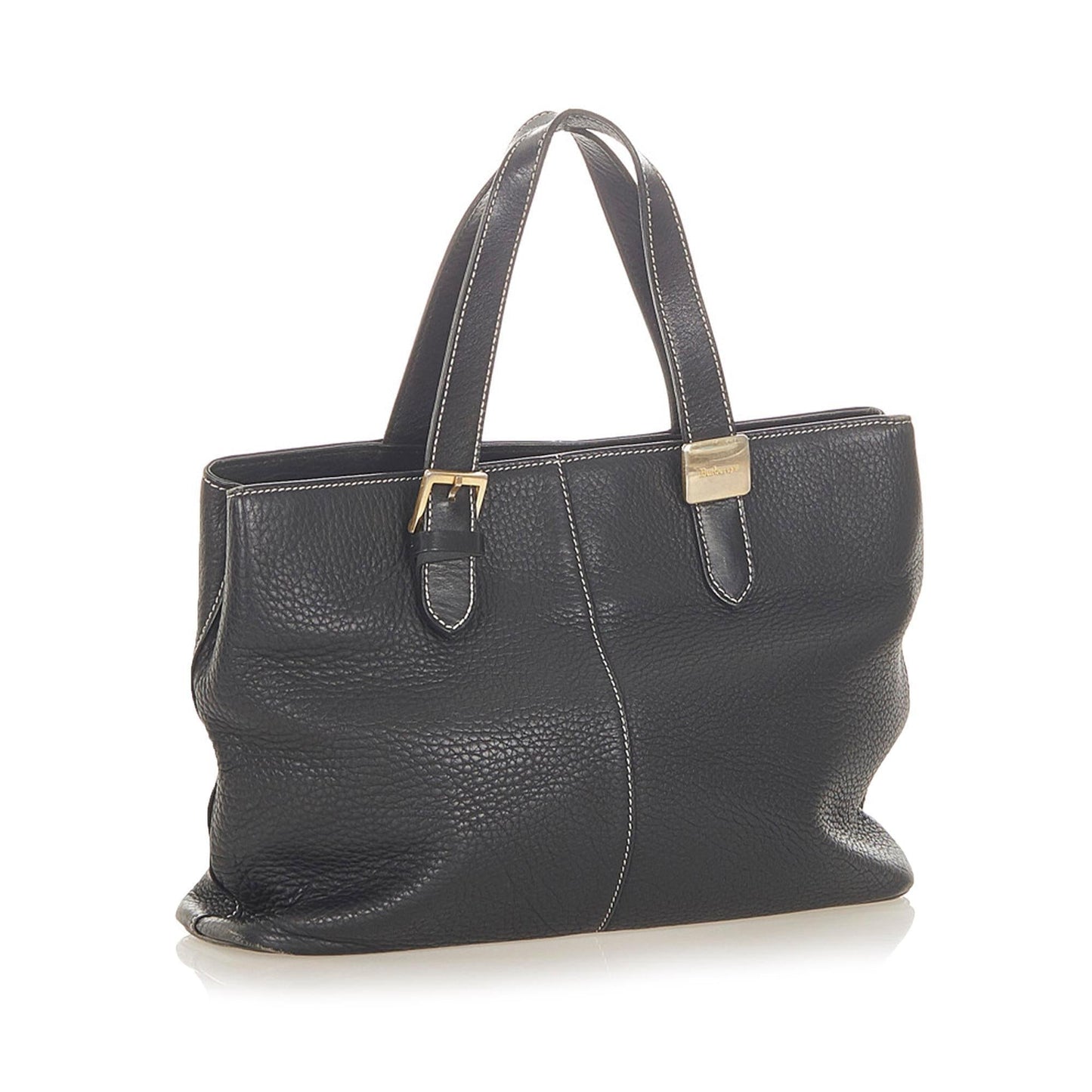 Burberry Leather Handbag (SHG-19385)