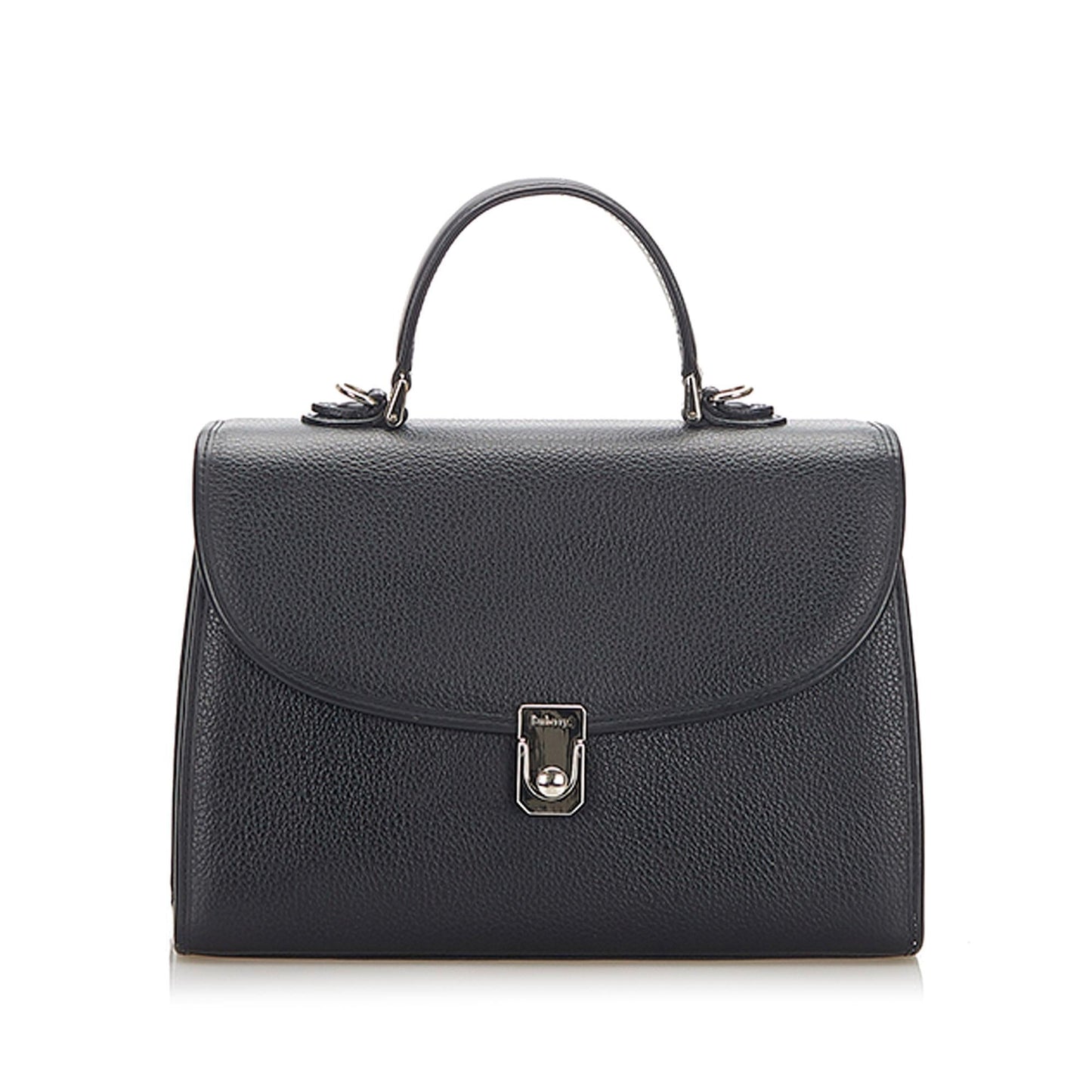 Burberry Leather Satchel (SHG-17082)