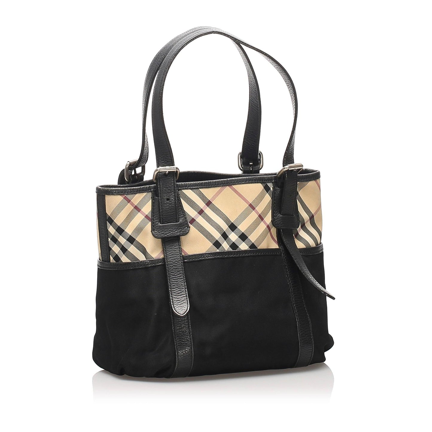 Burberry Nova Check Nylon Shoulder Bag (SHG-10961)