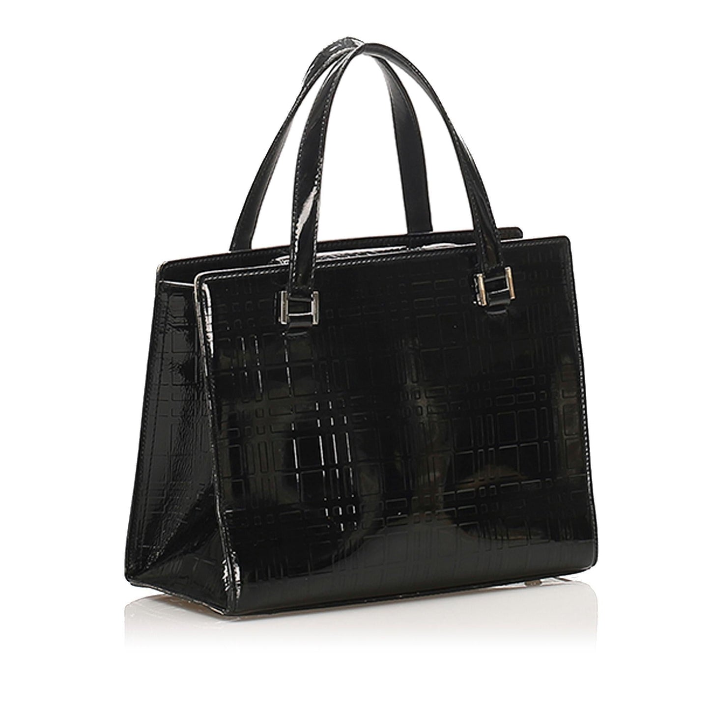 Burberry Patent Leather Handbag (SHG-13565)