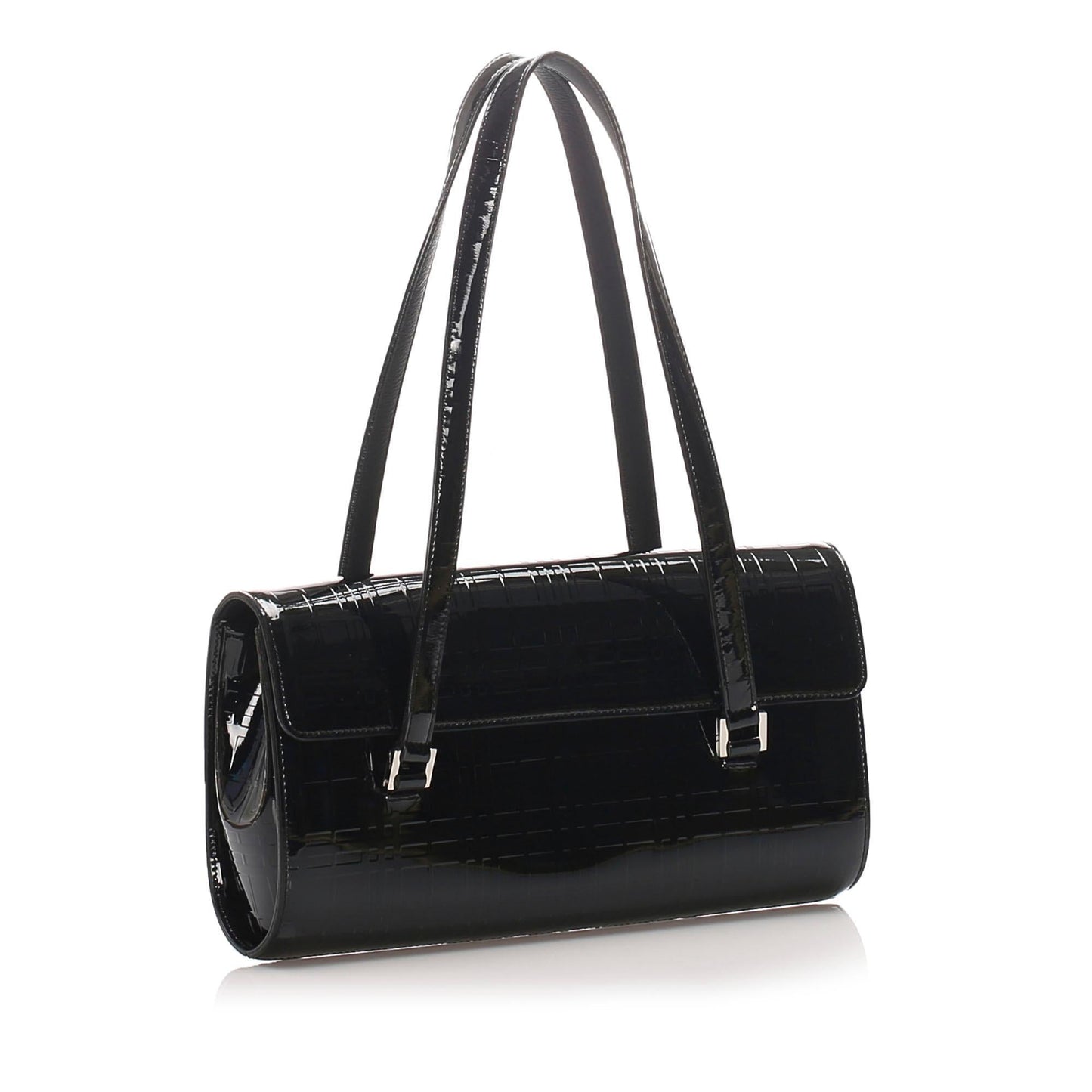 Burberry Patent Leather Shoulder Bag (SHG-12311)