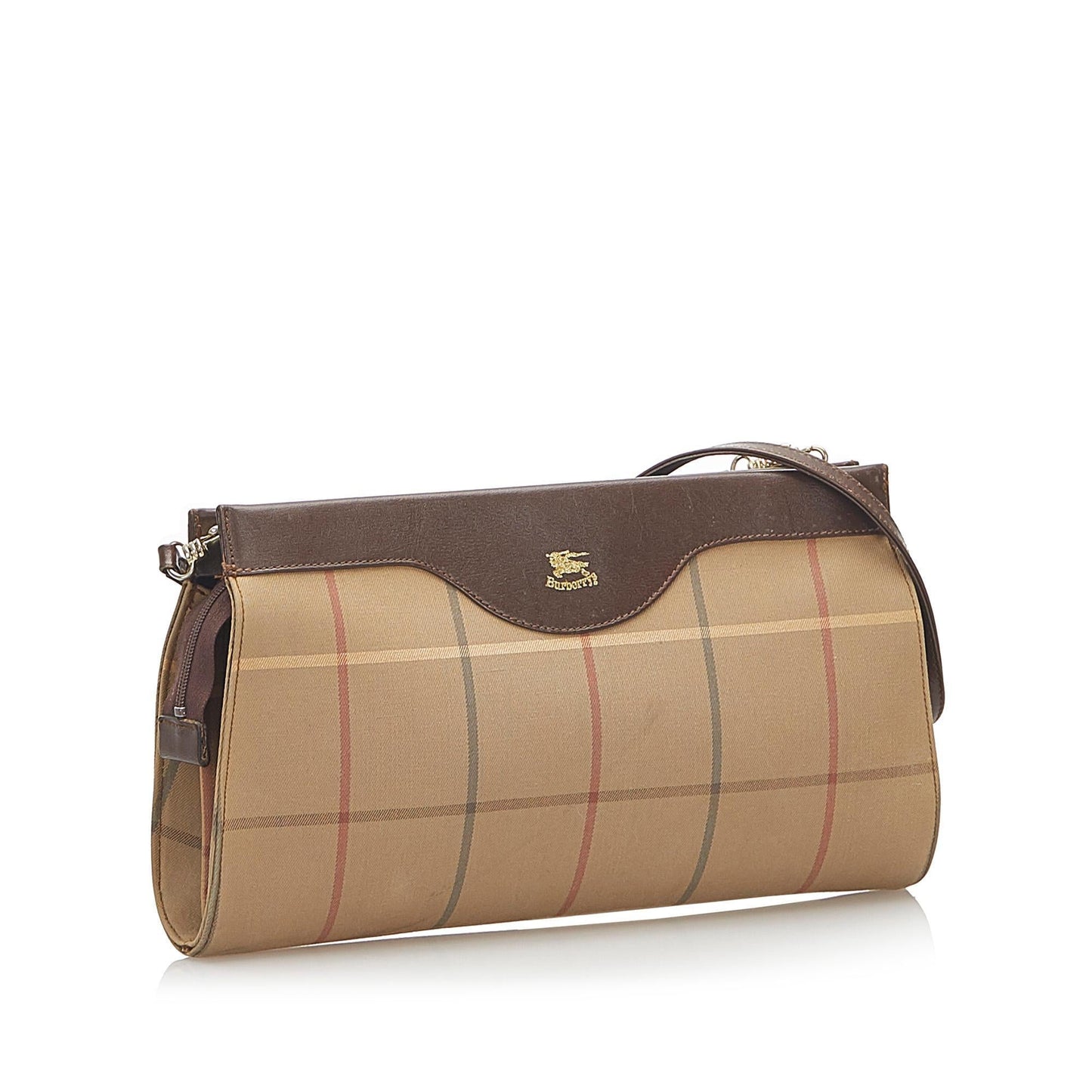 Burberry Plaid Canvas Crossbody Bag (SHG-18128)