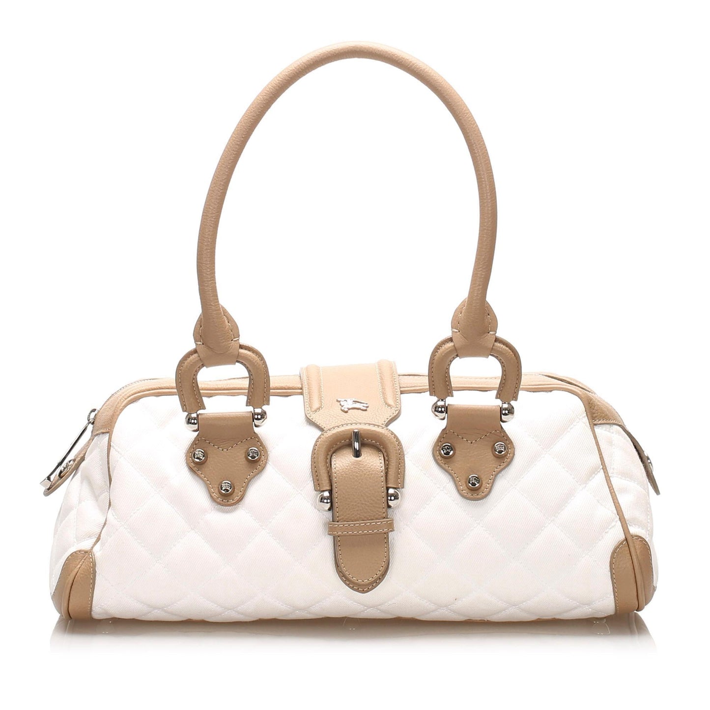 Burberry Quilted Manor Nylon Shoulder Bag (SHG-11816)