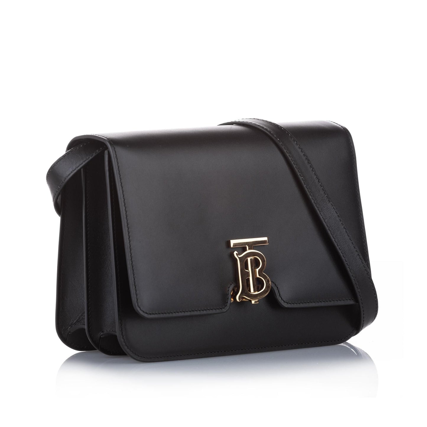 Burberry TB Leather Crossbody Bag (SHG-13841)