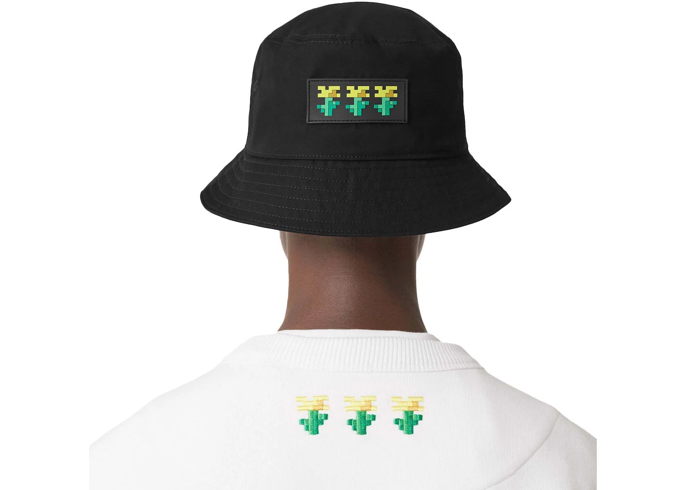BURBERRY X MINECRAFT GABARDINE BUCKET HAT