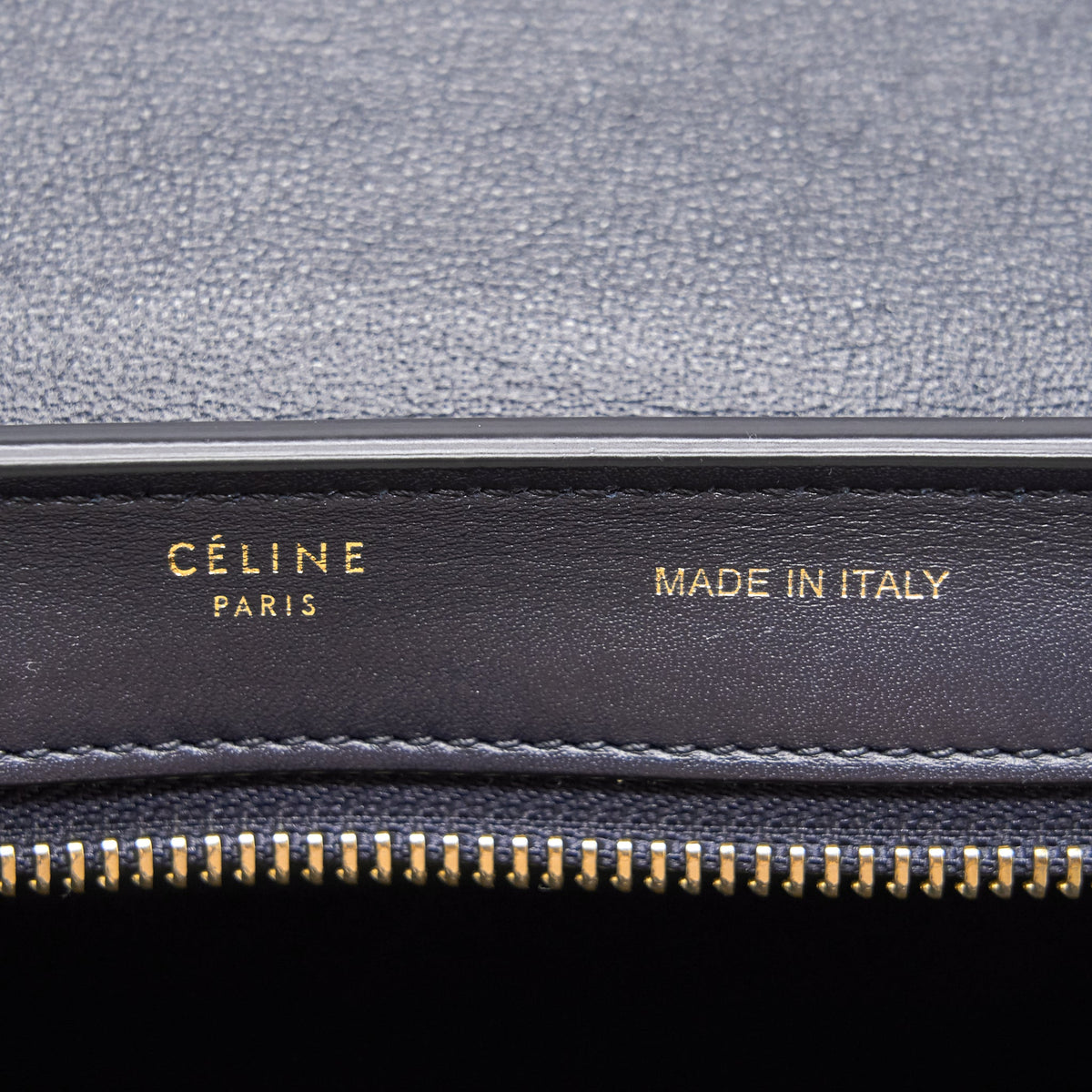 Celine trapeze Small orange/cream/black