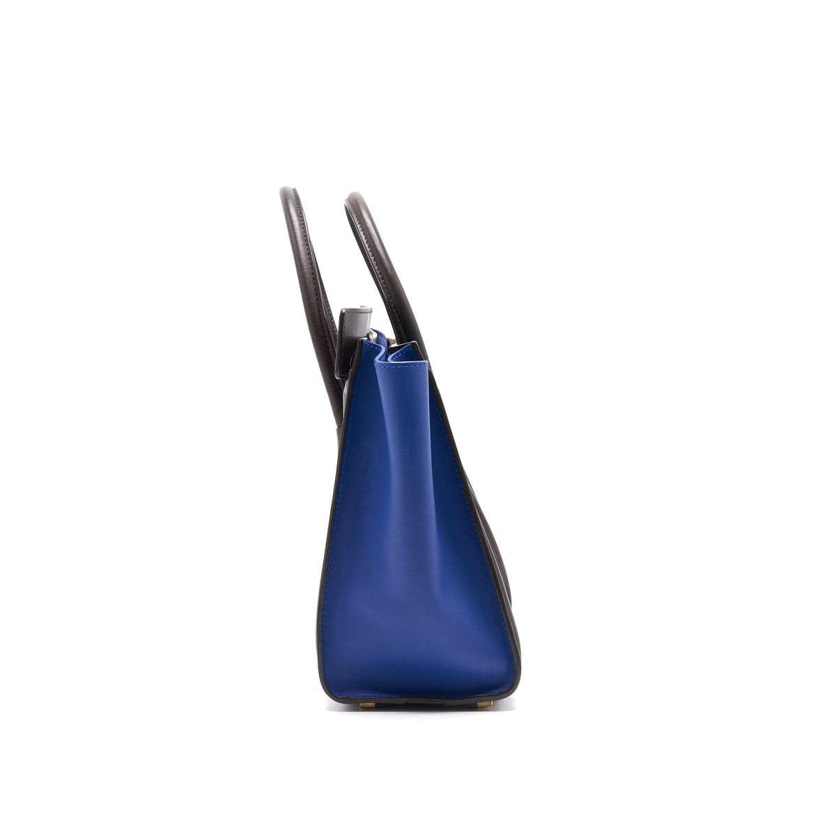 Celine Micro Luggage Bag Burgendy, Brown, Blue