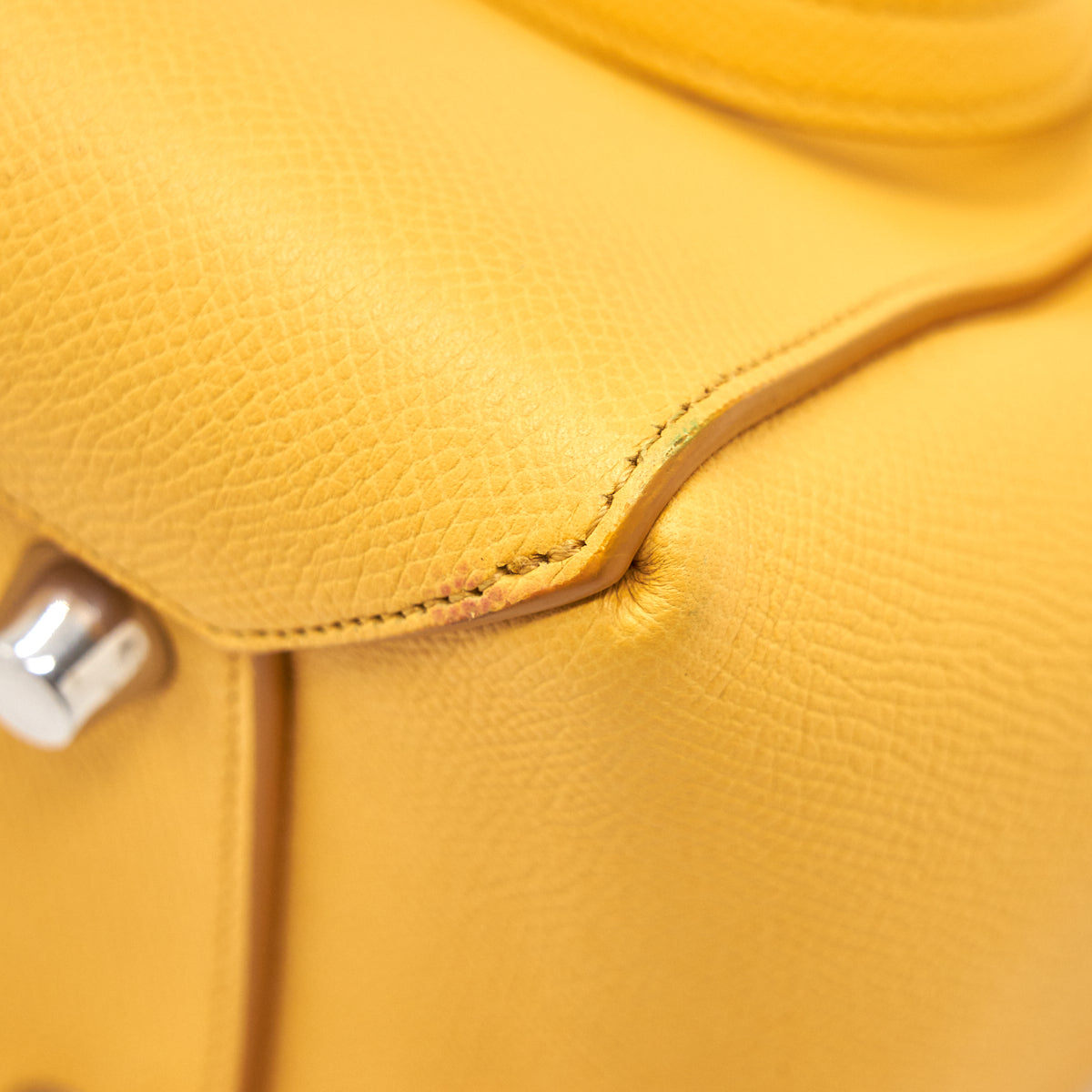 Celine mini belt bag yellow SHW