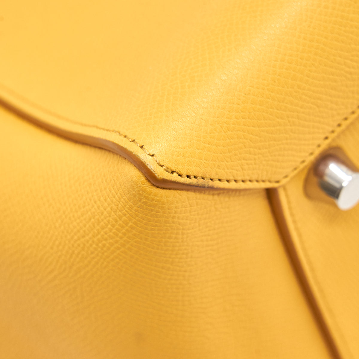 Celine mini belt bag yellow SHW