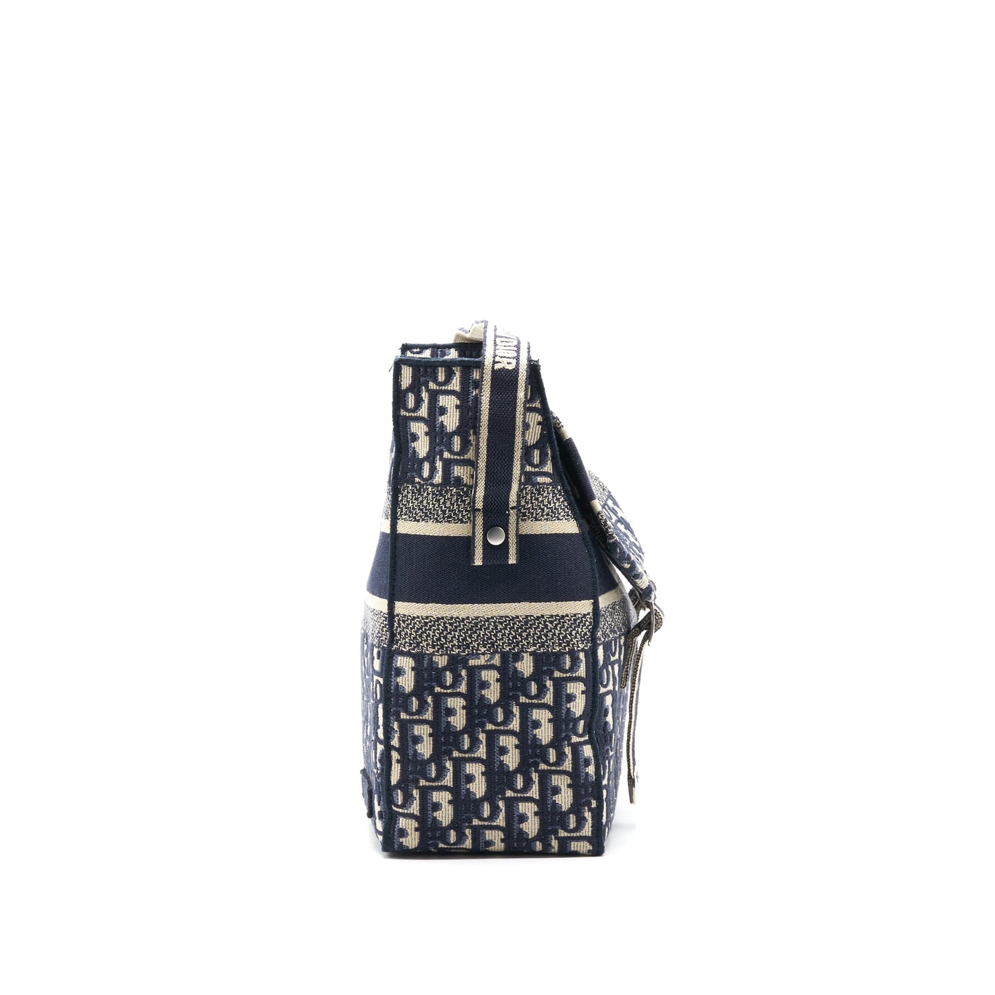Dior Diorcamp Bag Blue Dior Oblique Embroidery