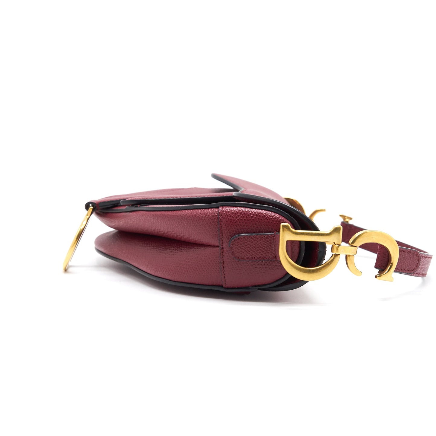 Dior Mini Saddle Red GHW