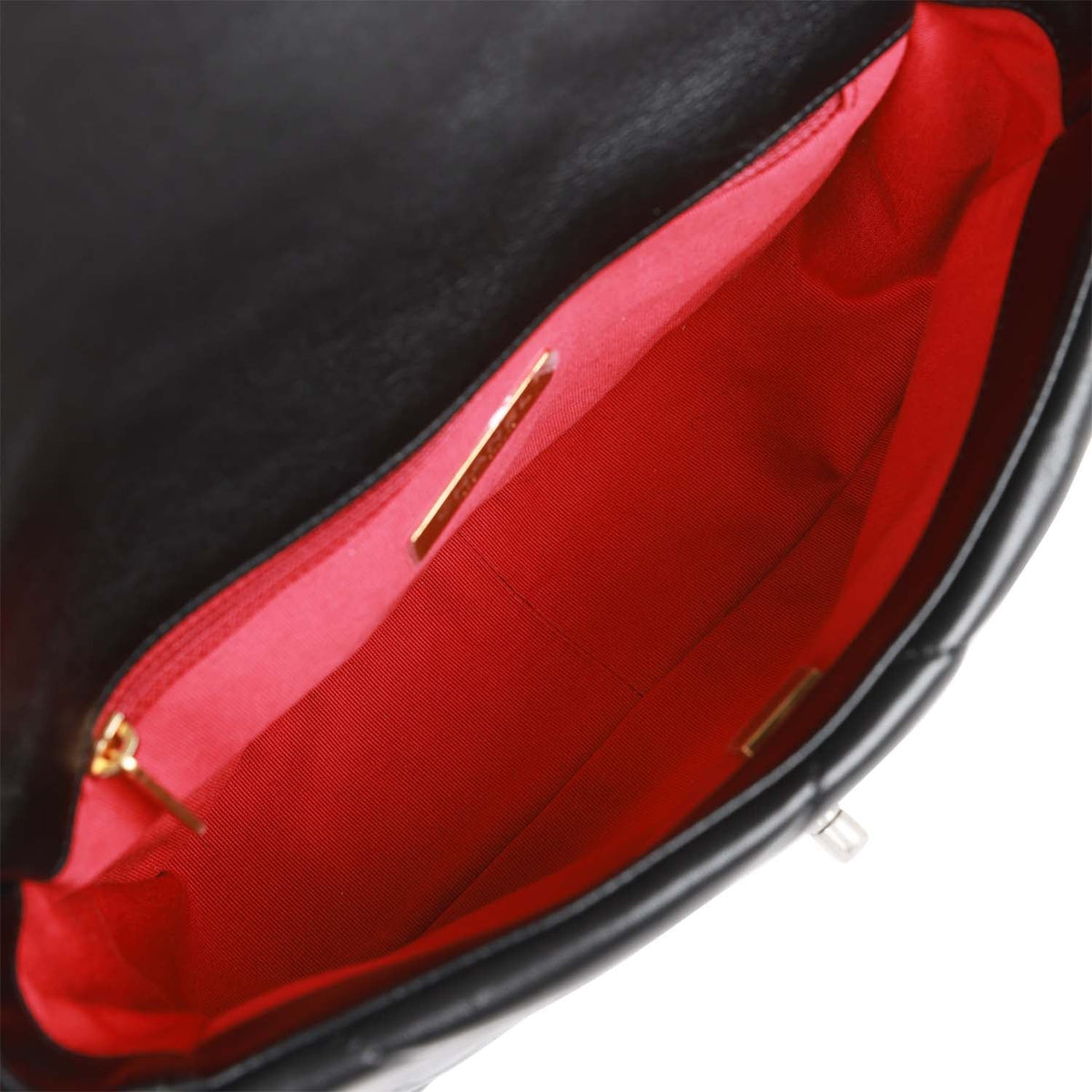 Chanel Medium  Flap Bag Black Lambskin Mixed Hardware