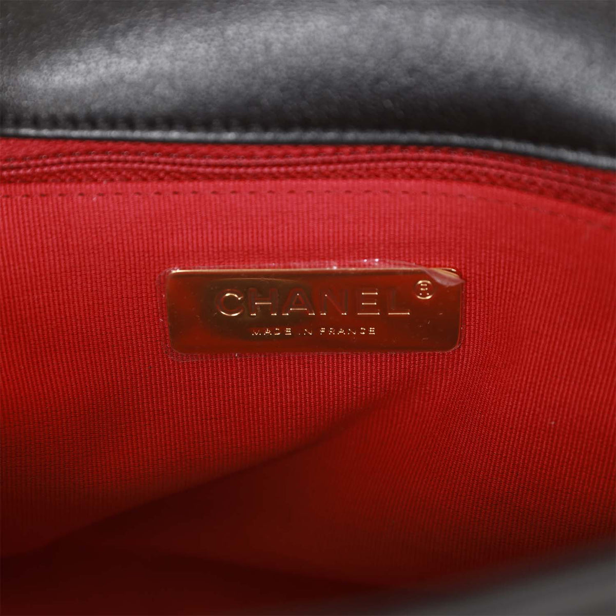 Chanel Medium  Flap Bag Black Lambskin Mixed Hardware