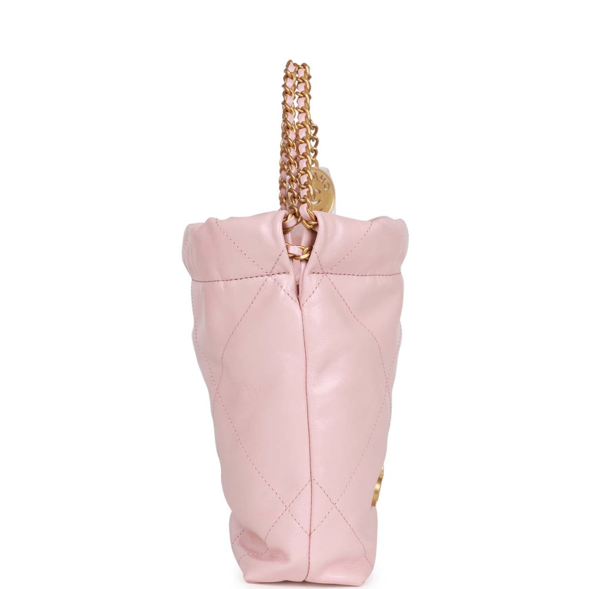 Chanel Mini  Bag Pink Calfskin Gold Hardware