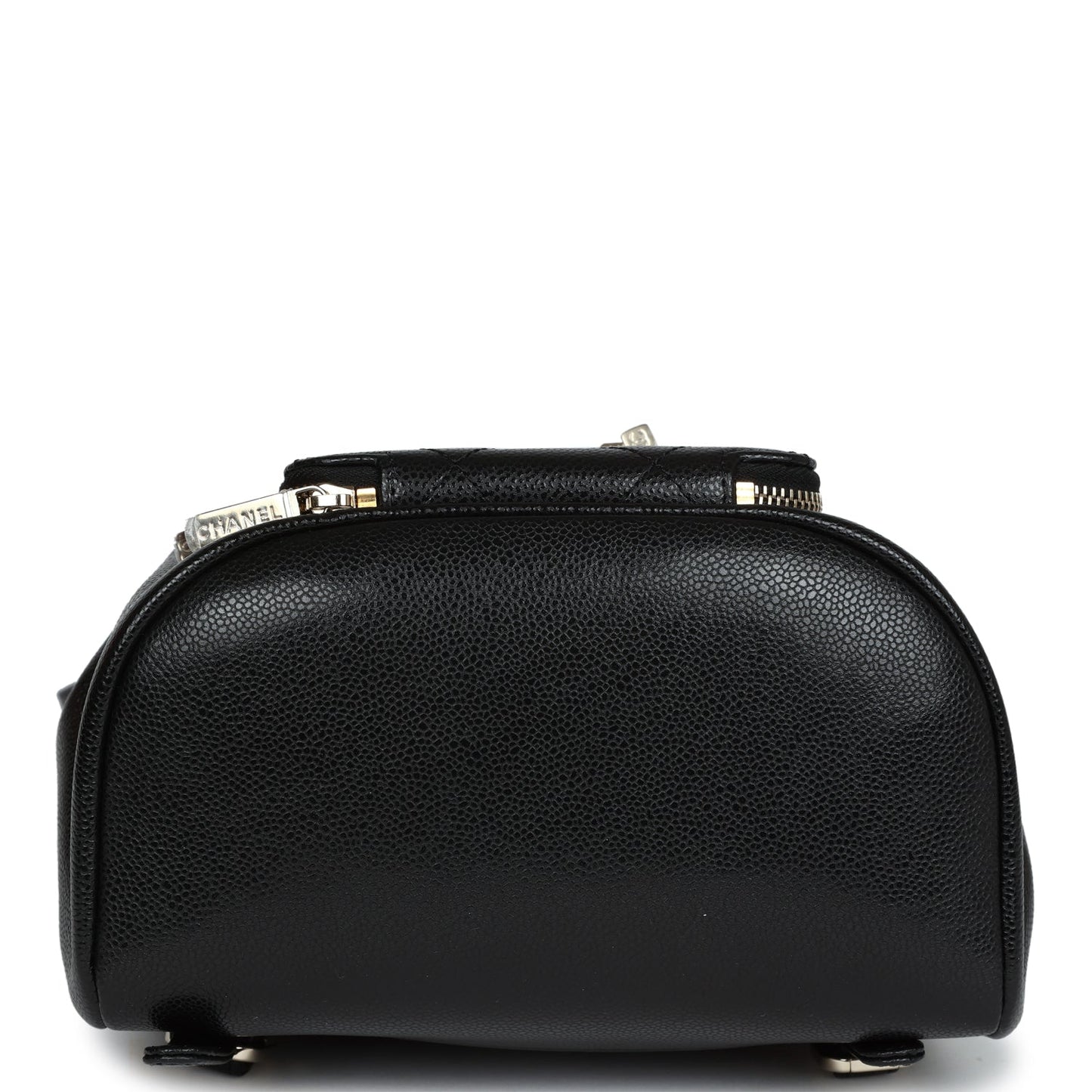 Chanel Small Business Affinity Backpack Black Caviar Light Gold Hardware