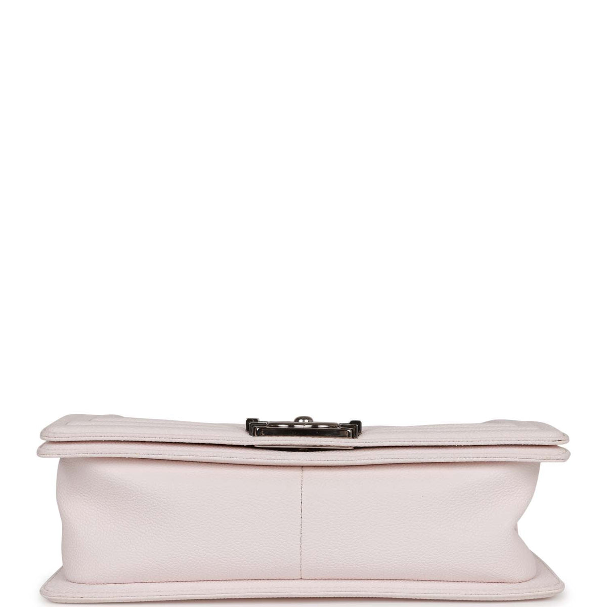 Chanel Medium Boy Light Pink Caviar Silver Hardware