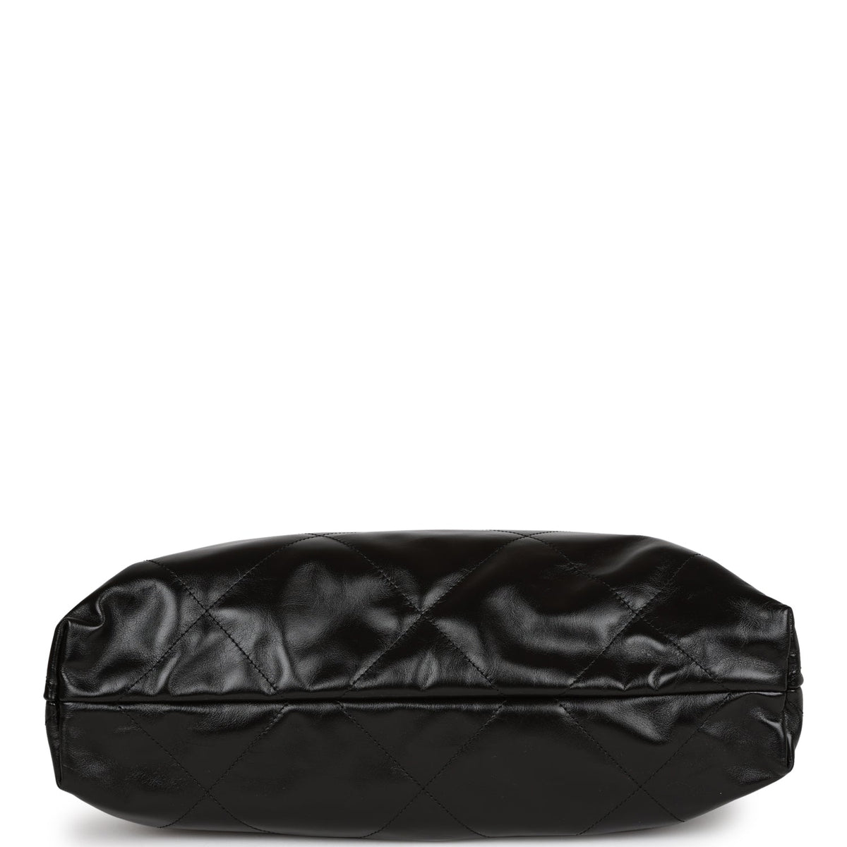 Chanel Medium  Bag Black Calfskin Aged Gold Hardware