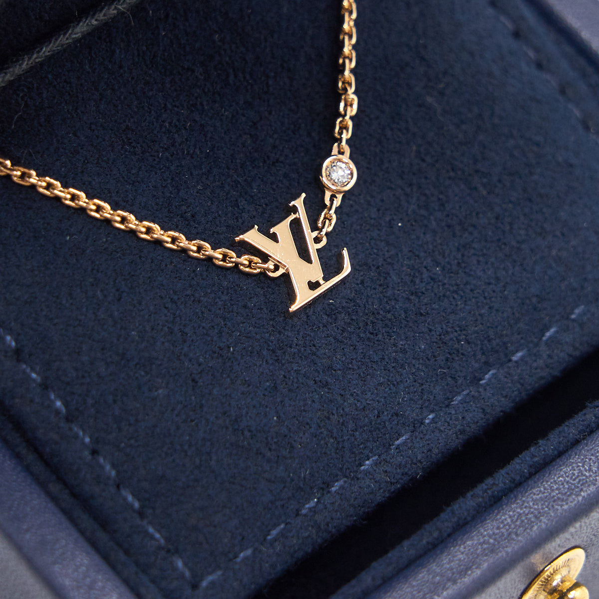 Louis Vuitton Idylle blossom pink gold and dimond bracelet