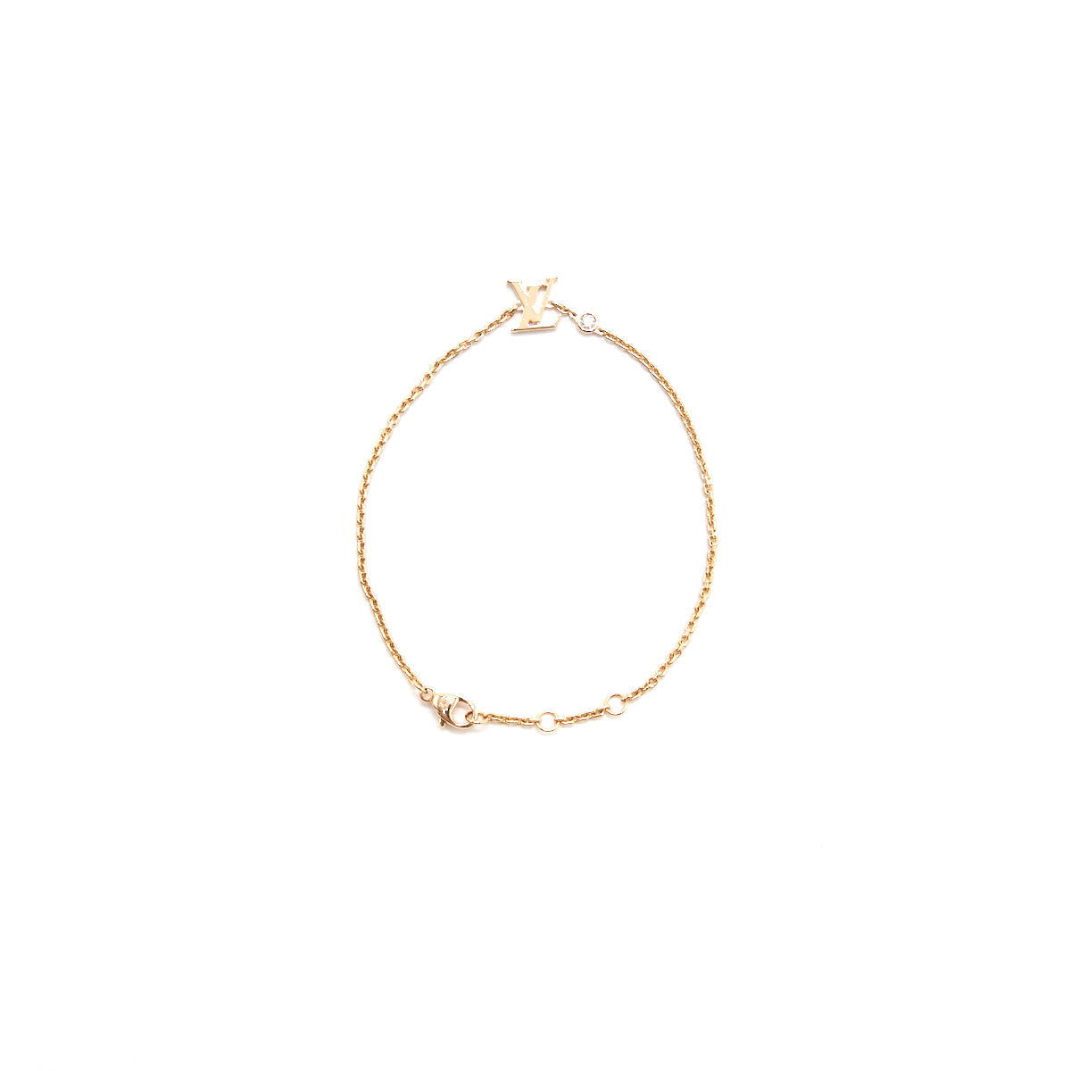 Louis Vuitton Idylle blossom pink gold and dimond bracelet
