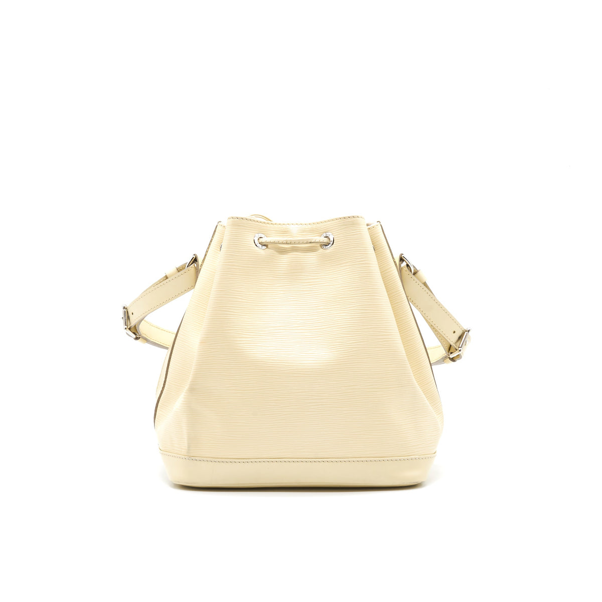 Louis Vuitton petit noe epi leather cream shw