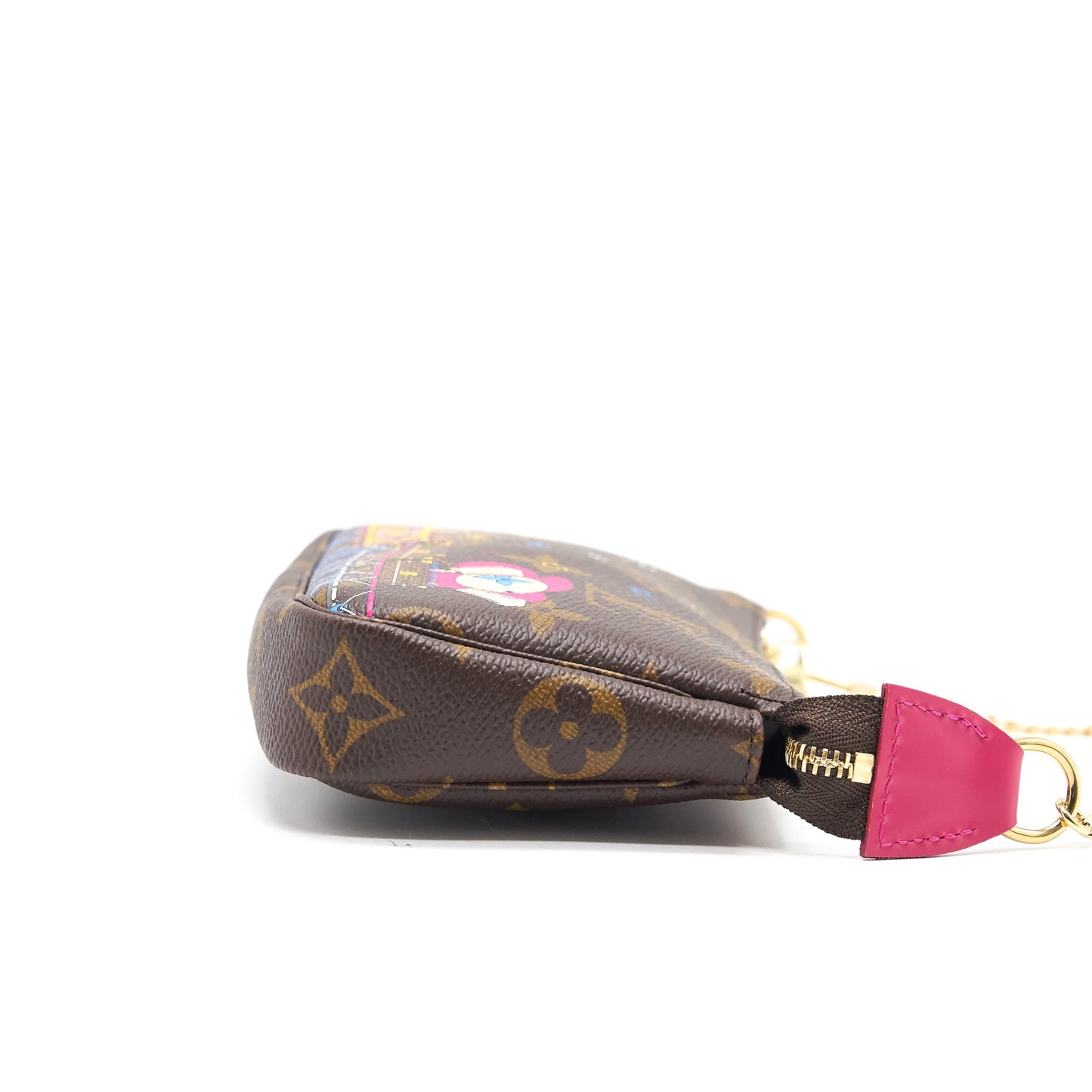 Louis Vuitton 2020 Christmas Mini Pochette Accessories Monogram Canvas