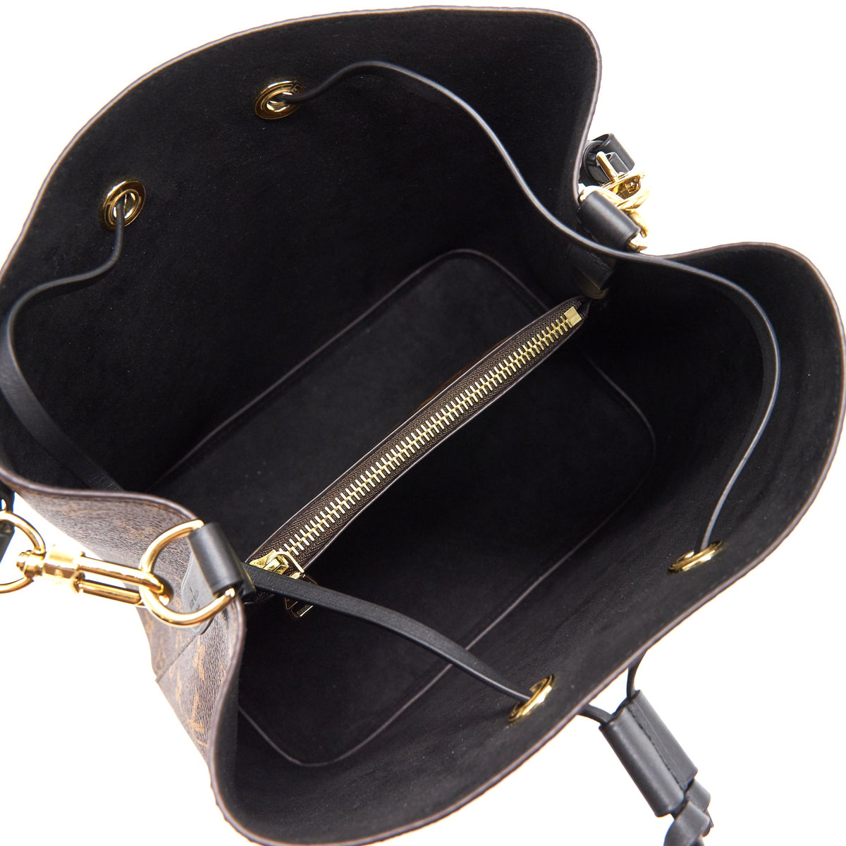 Louis Vuitton Neo Noe Monogram Canvas Black