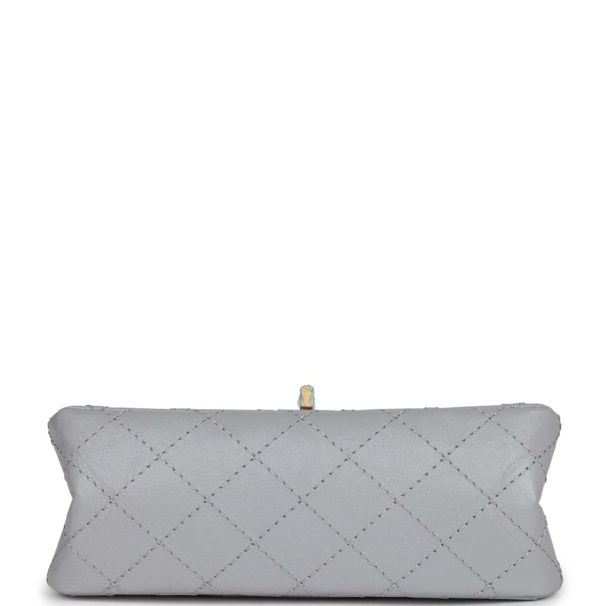 Chanel Mini Reissue  . Flap Grey Aged Calfskin Antique Gold Hardware
