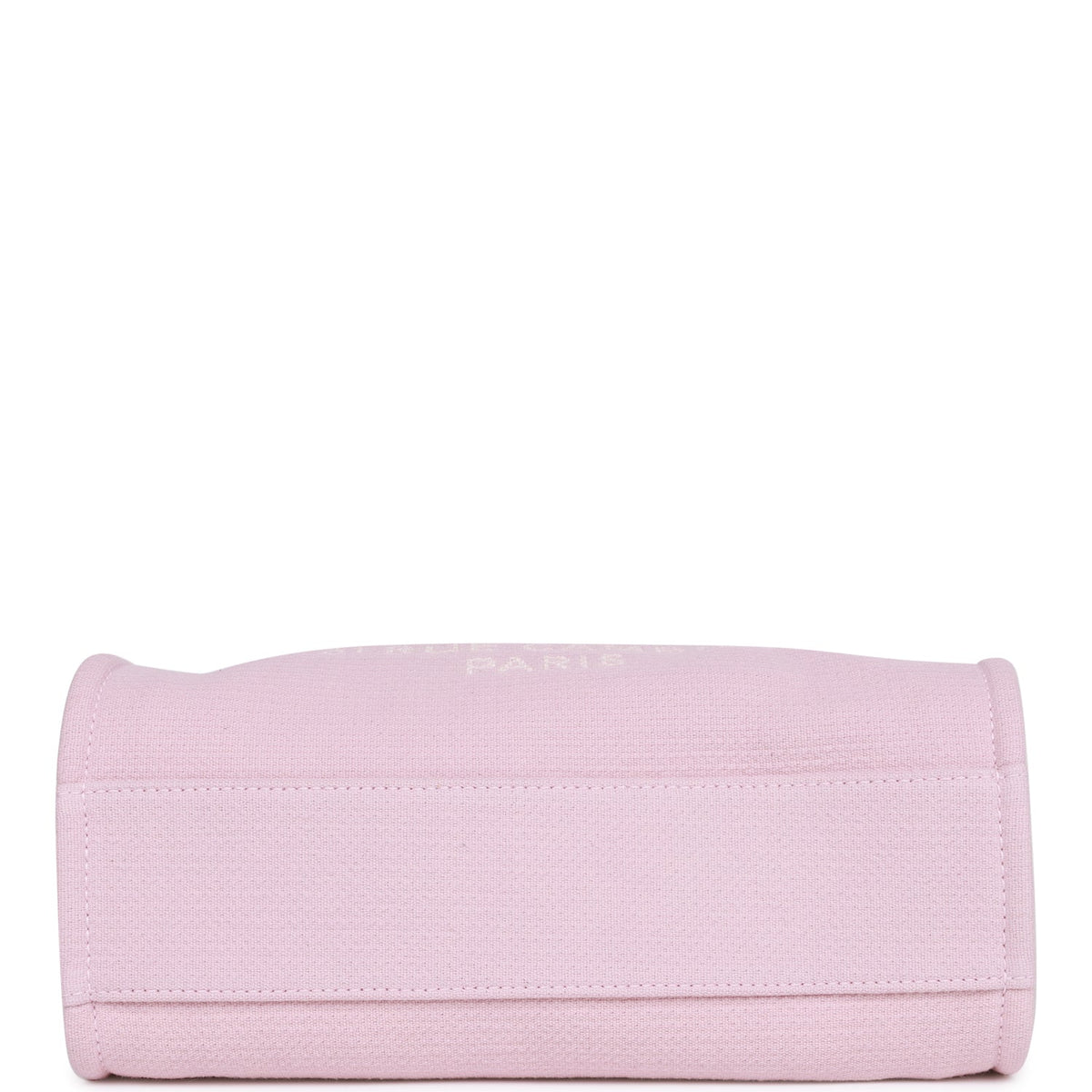 Chanel Small Deauville Shopping Bag Pink Boucle Light Gold Hardware