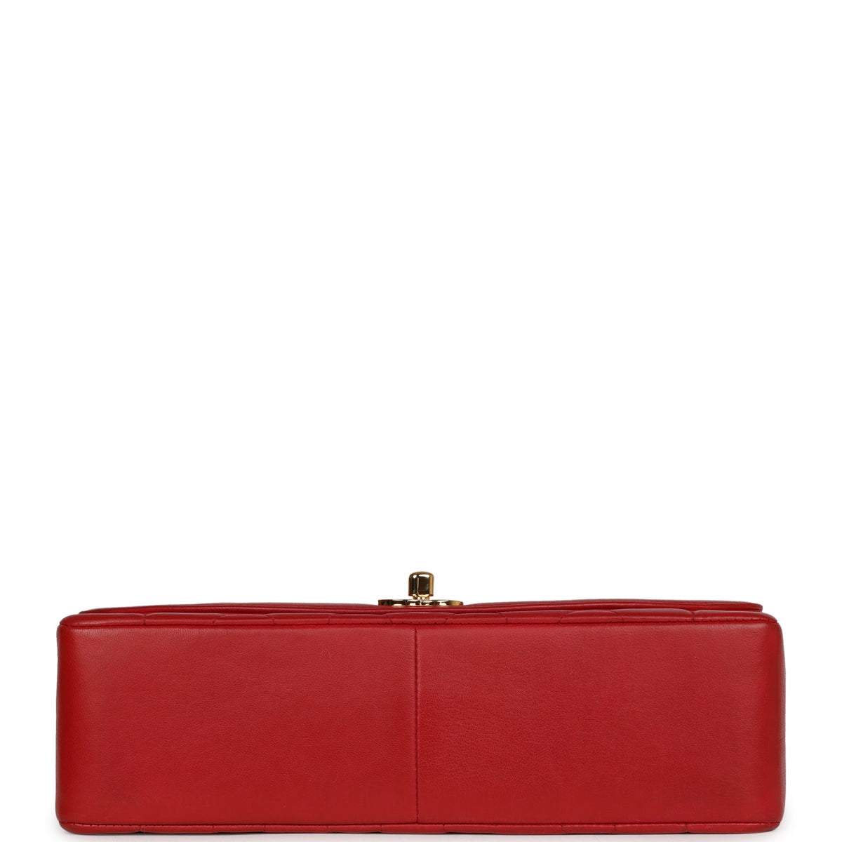 Vintage Chanel Small Diana Flap Bag Red Lambskin Gold Hardware