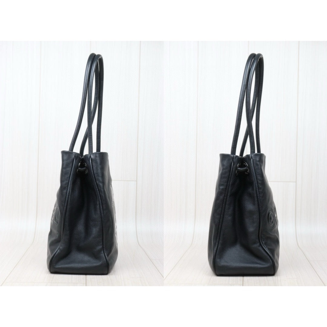 Good ( Rank AB) ｜ CHANEL Camellia Lamb Skin ToteBag  Made In 2003～2004 Year ｜24121921