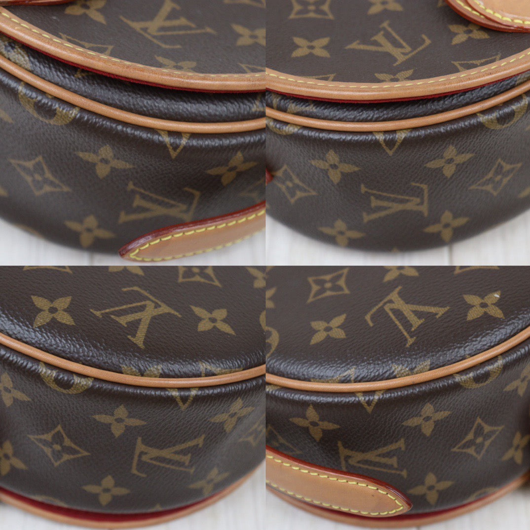 Rank AB｜ LV Monogram Tamburan Shoulder Bag Current Model｜S24061705