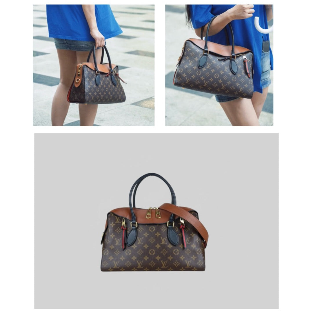 Very Good ( Rank A)｜ LV Monogram Tuileries Tote 2ways Hand Bag With Shoulder Bag Brown｜B25012210