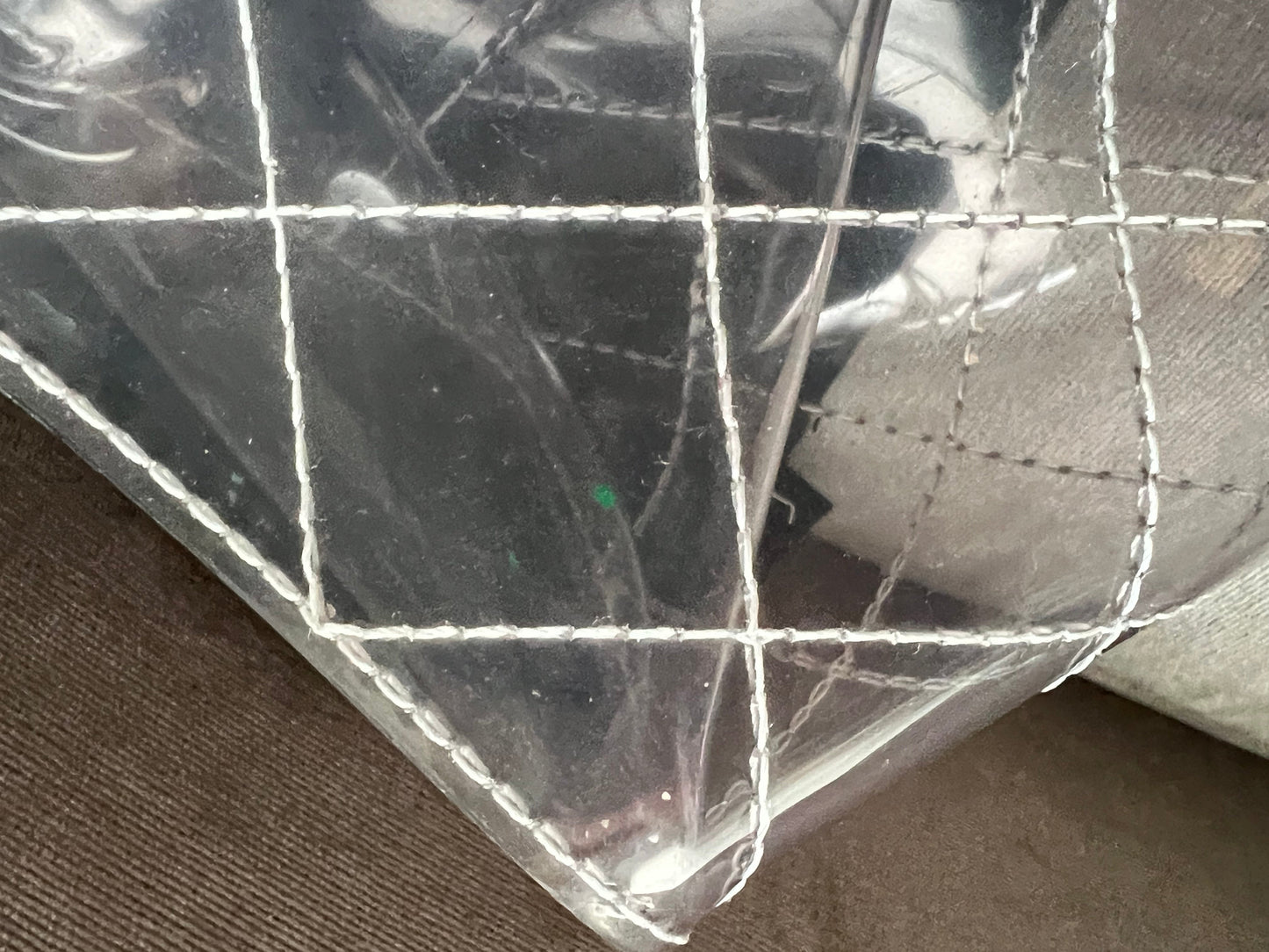 Chanel Quilted Large See Through CC Tote