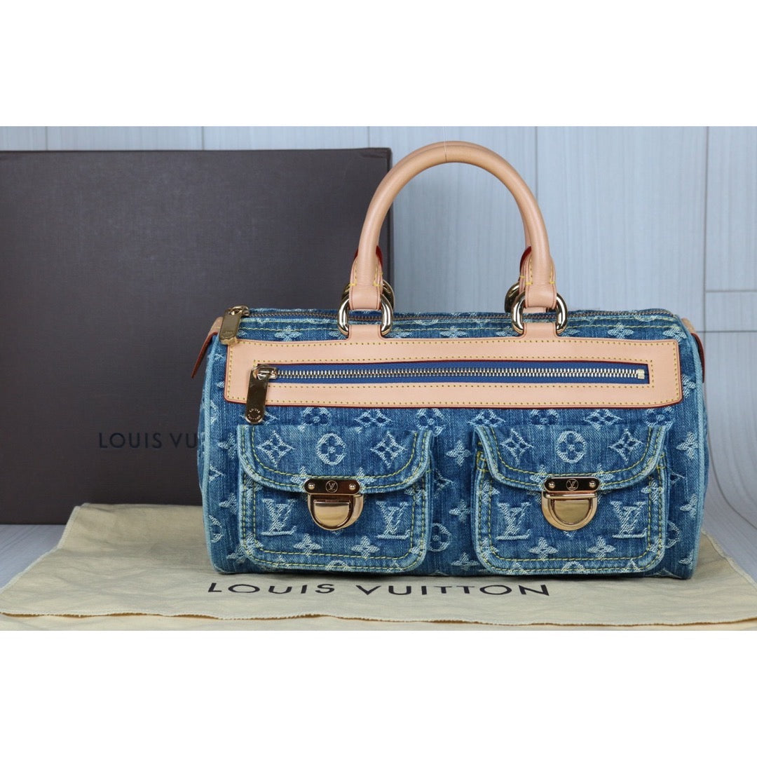 Rank SA ｜  LV Monogram Denim  Handbag   ｜W24061201