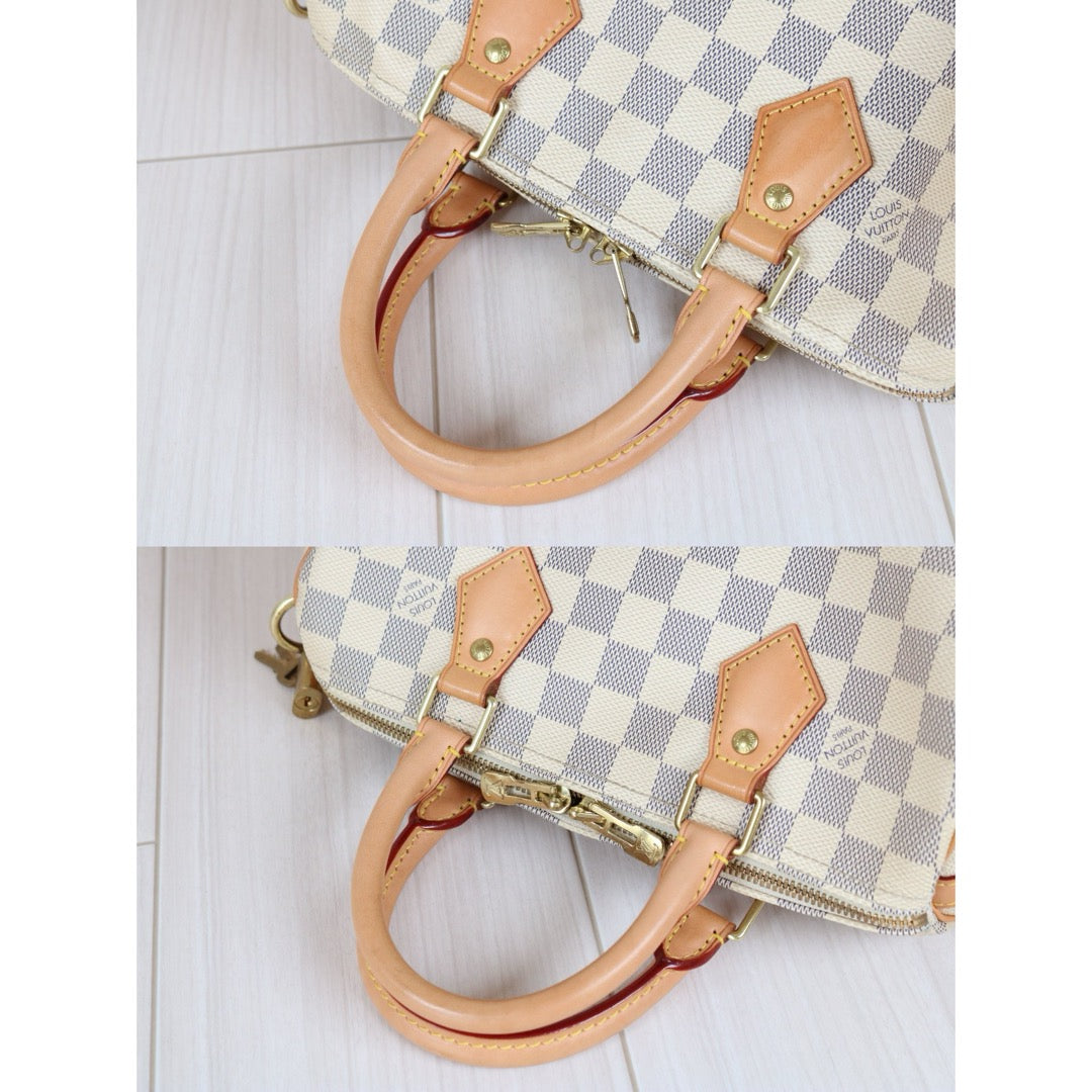 Good ( Rank AB)｜ LV Azul Speedy 25 Hand Bag With Shoulder Strap ｜S24092501