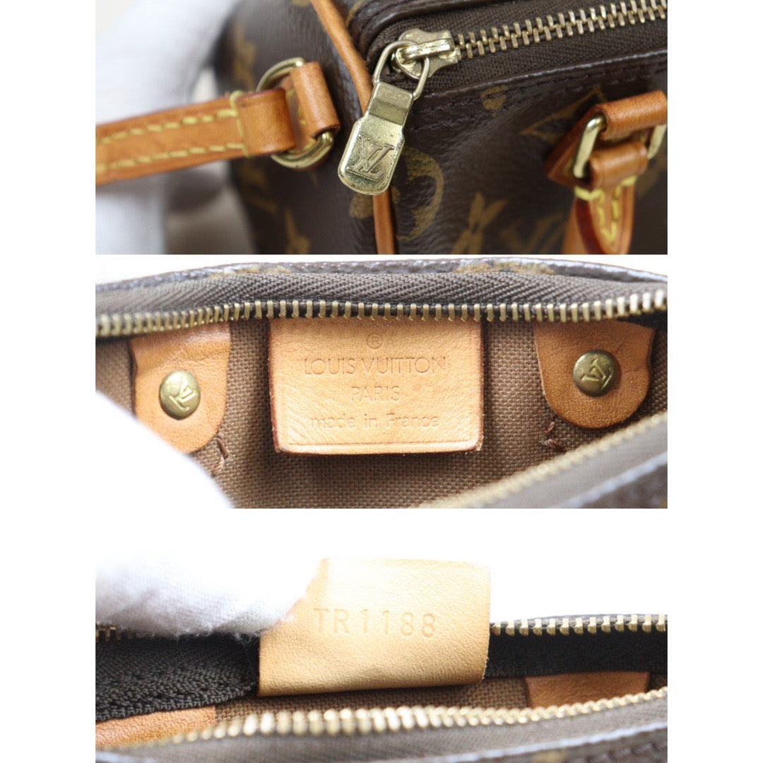 Good ( Rank AB)｜LV Monogram Nano Speedy  Shoulder Bag｜S24061714