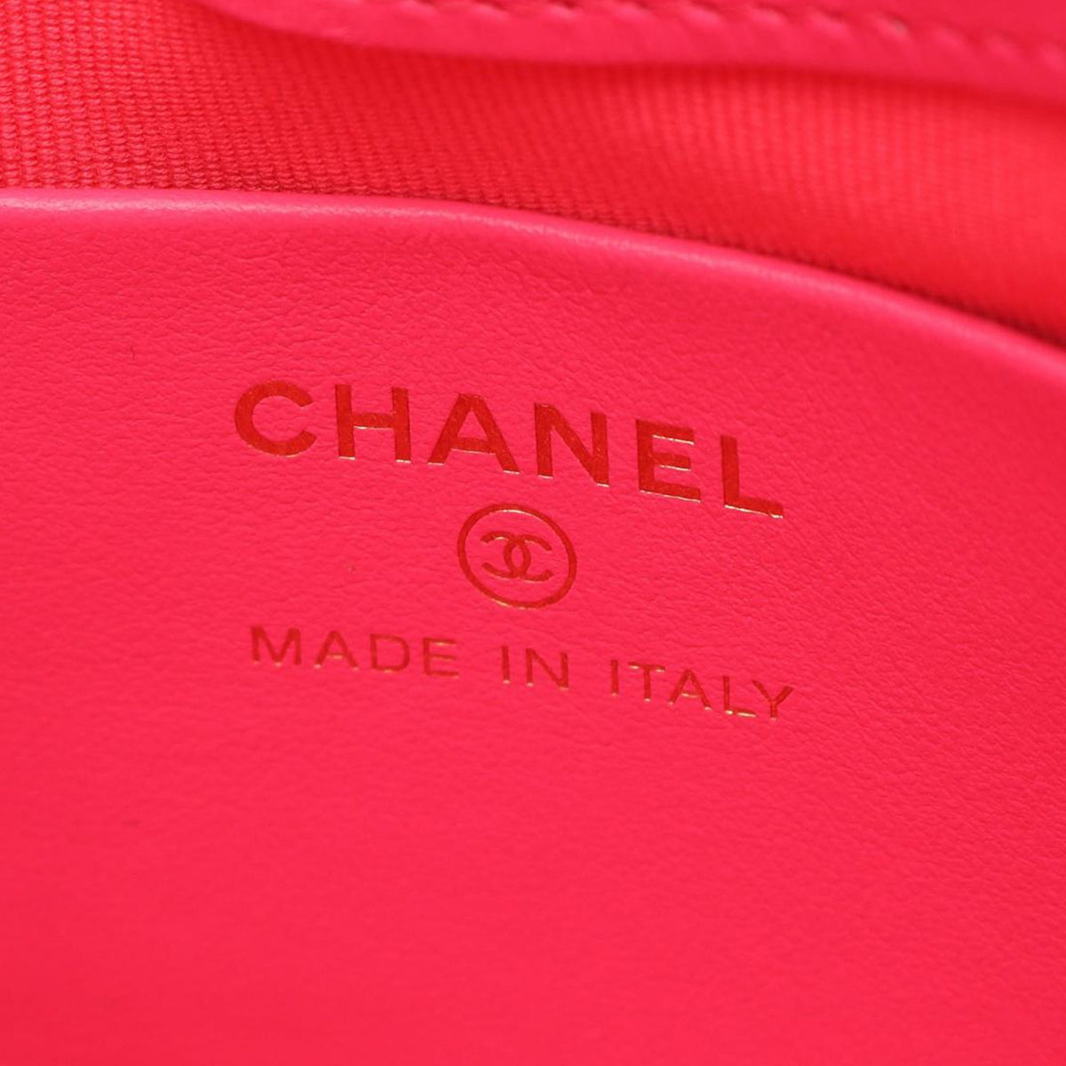 Pink Chanel Nano Shiny Aged Calfskin 31 Shopping Bag Satchel