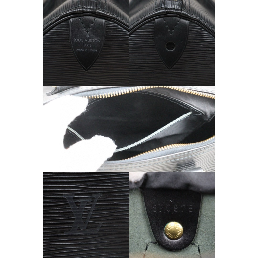 Good ( Rank AB)｜ LV Epi Speedy 25 Hand Bag Black｜25031703
