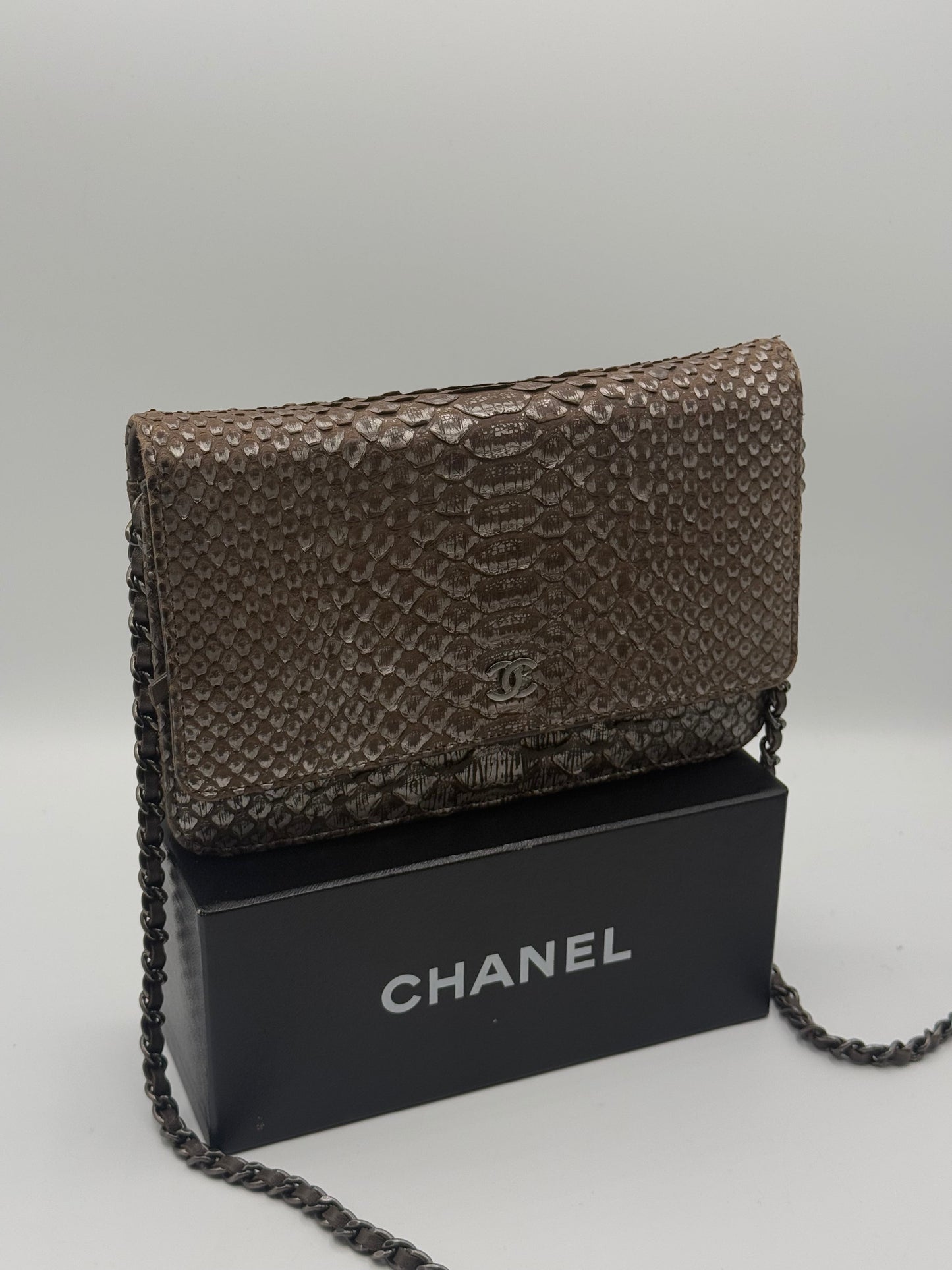 Chanel - Sac Wallet on chain édition python