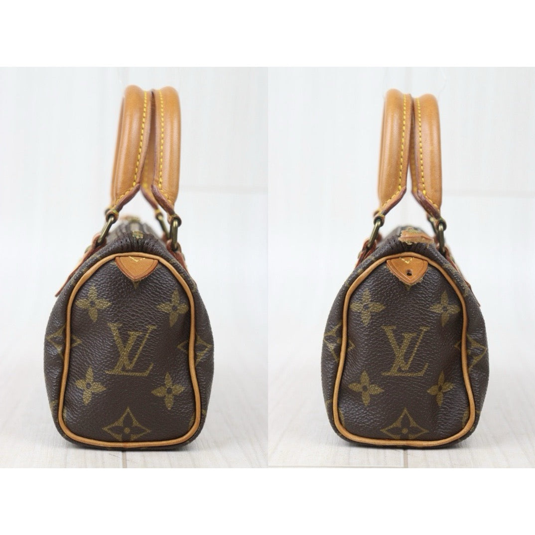 Good ( Rank AB)｜ LV Monogram Mini Speedy Handbag With Shoulderstrap｜24092001
