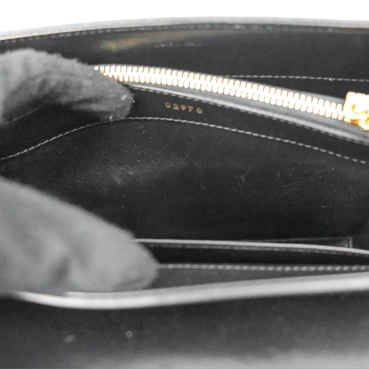 Celine Small 16 Bag Black Satinated Calfskin